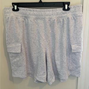 Calvin Klein Performance Cotton Blend Shorts Grey 1X